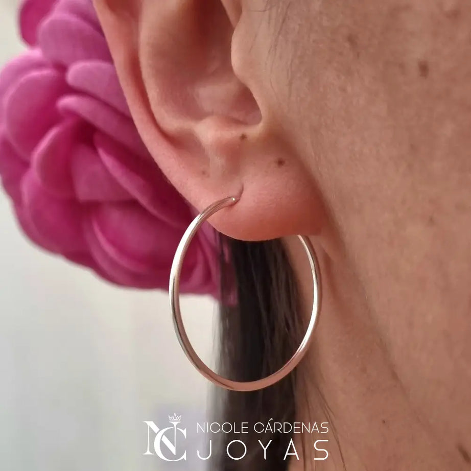 ARGOLLAS LISAS DE 30 MM DIAMETRO