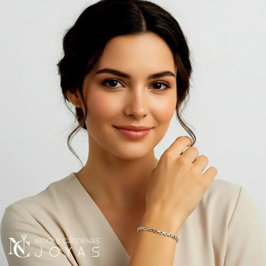 PULSERA PANTHER UNISEX 20,5 cm LARGO