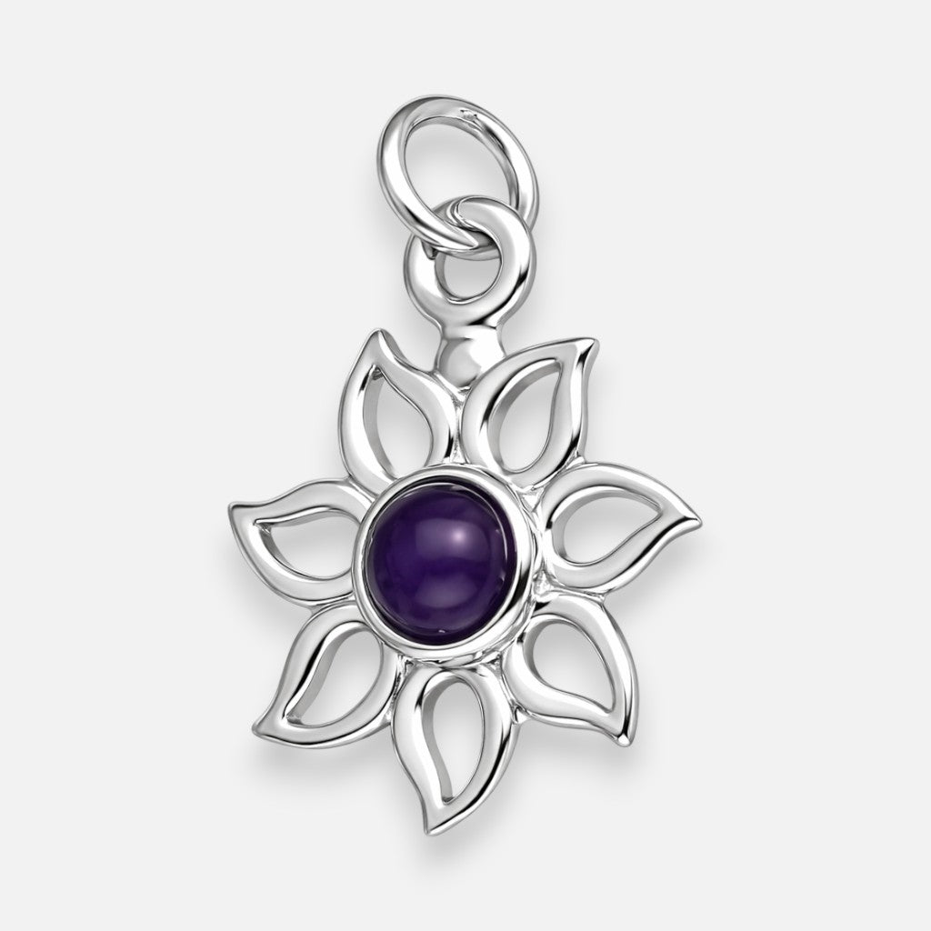 COLLAR FLOR AMATISTA