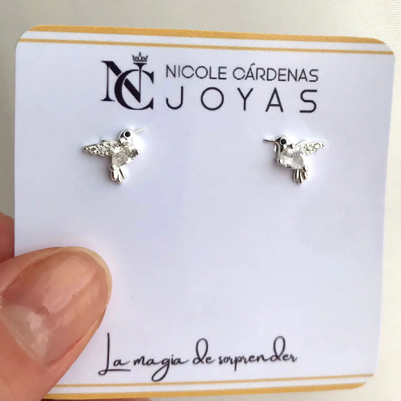 AROS COLIBRÍ APEGADOS