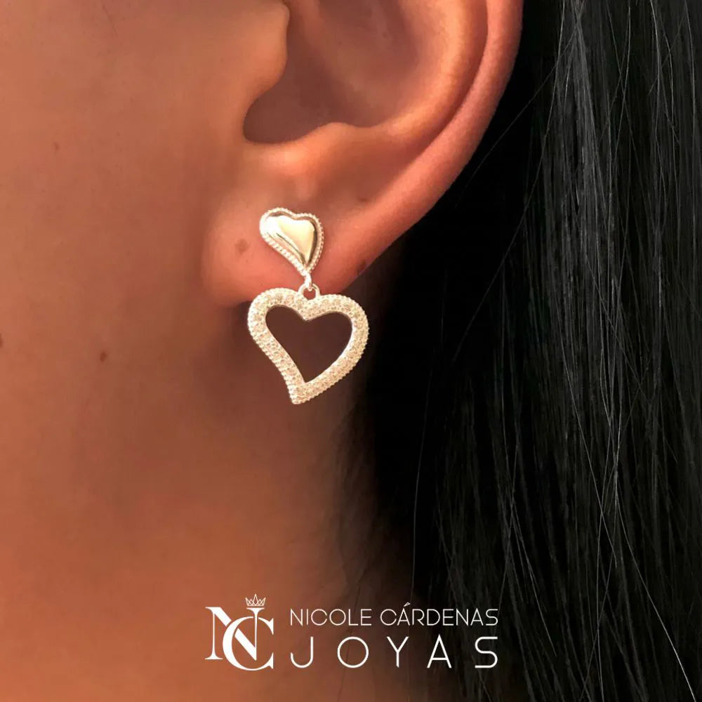 AROS CORAZONES CON CIRCONES