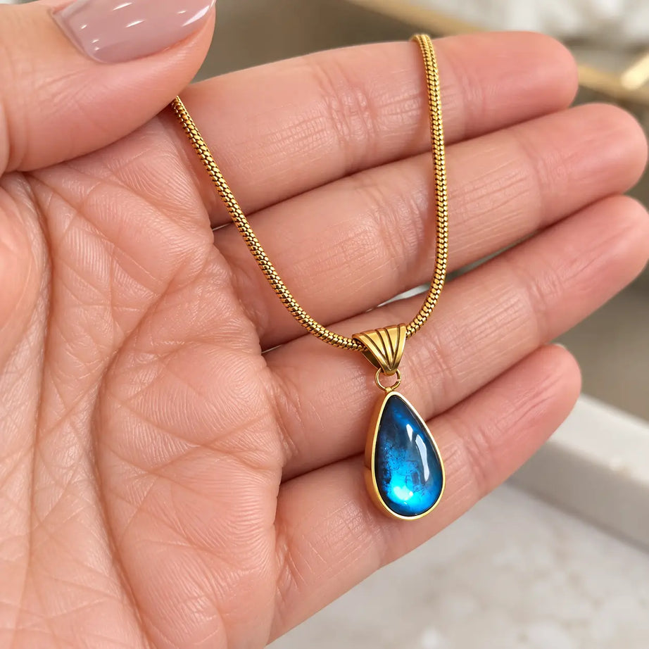 COLLAR AURA TURQUESA