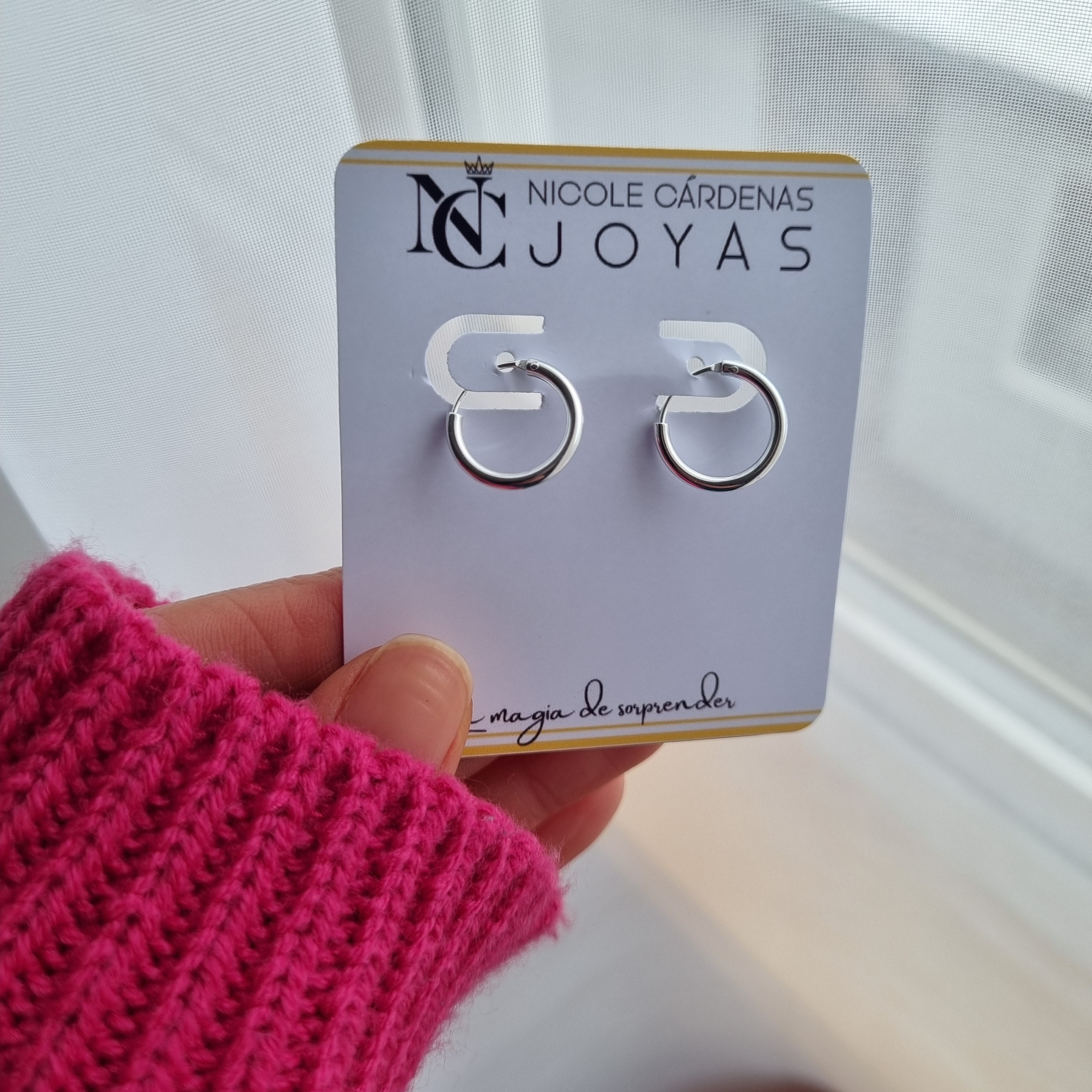 ARGOLLA LISA GRUESA DE 14 MM DE DIÁMETRO