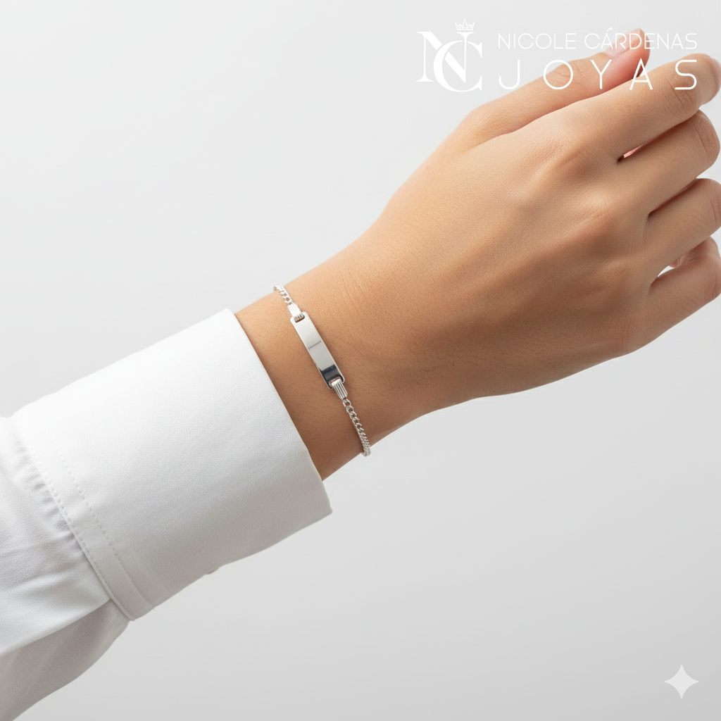 PULSERA PIOCHA GRUMET 18 CM